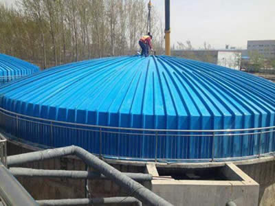 涿州玻璃钢污水池集气罩